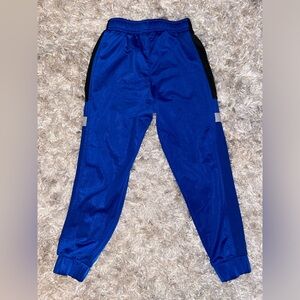 Blue & Black Athletic Boys Pants Size  S (6-7)